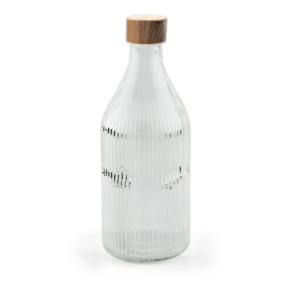 Bouteille en Verre La Mediterránea Métal verre 1 L (24 Unités)