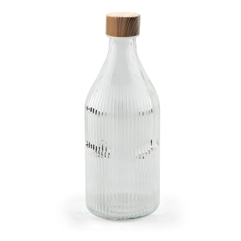 Glas-Flasche La Mediterránea Metall Glas 1 L (24 Stück)