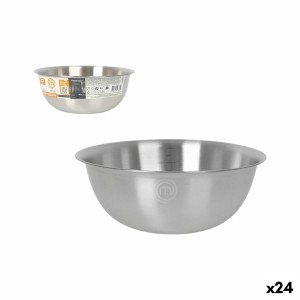 Schüssel MasterChef Edelstahl 2 L 2L 22 x 8,7 cm (24 Stück)