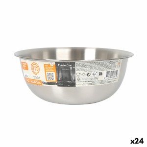 Schüssel MasterChef Edelstahl 1,2 L 19 x 7,5 cm (24 Stück)