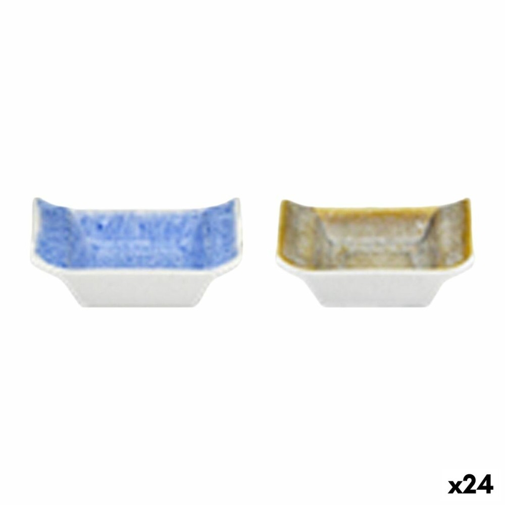 Snack Bowl La Mediterránea Pica-pica 12,8 x 9 x 3,8 cm (24 Units)