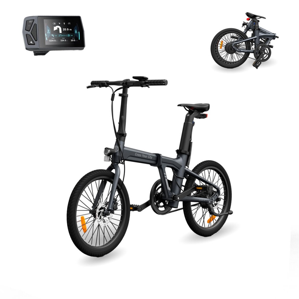 Elektrisches Fahrrad A Dece Oasis ADO A20 Air Grau 10000 mAh 20" 100 Km
