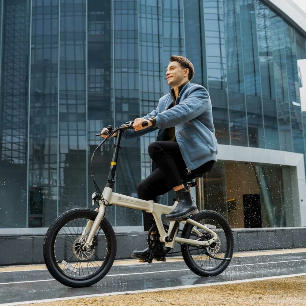 Elektrisches Fahrrad A Dece Oasis ADO A20 Air Grau 10000 mAh 20" 100 Km
