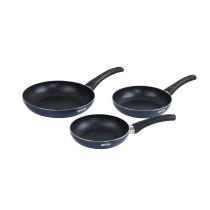 Set of pans Quttin Aluminium 24 cm 3 Pieces (4 Units)
