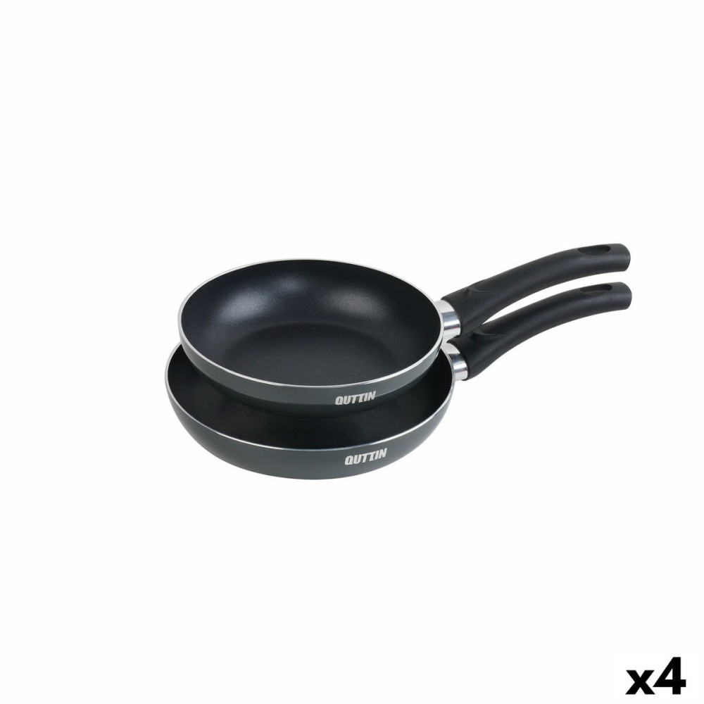 Pfannen-Set Quttin Aluminium 24 cm 2 Stücke (4 Stück)