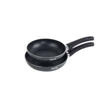 Set of pans Quttin Aluminium 24 cm 2 Pieces (4 Units)
