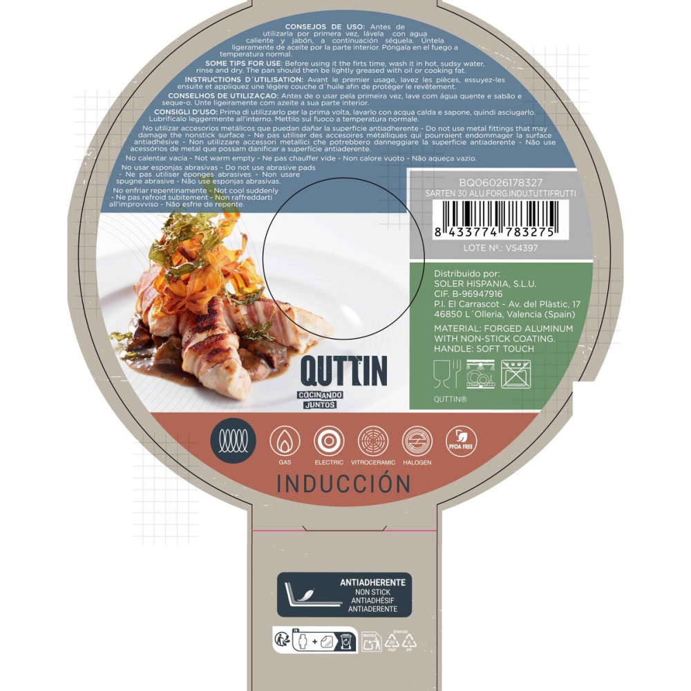 Pfanne Quttin (6 Stück)
