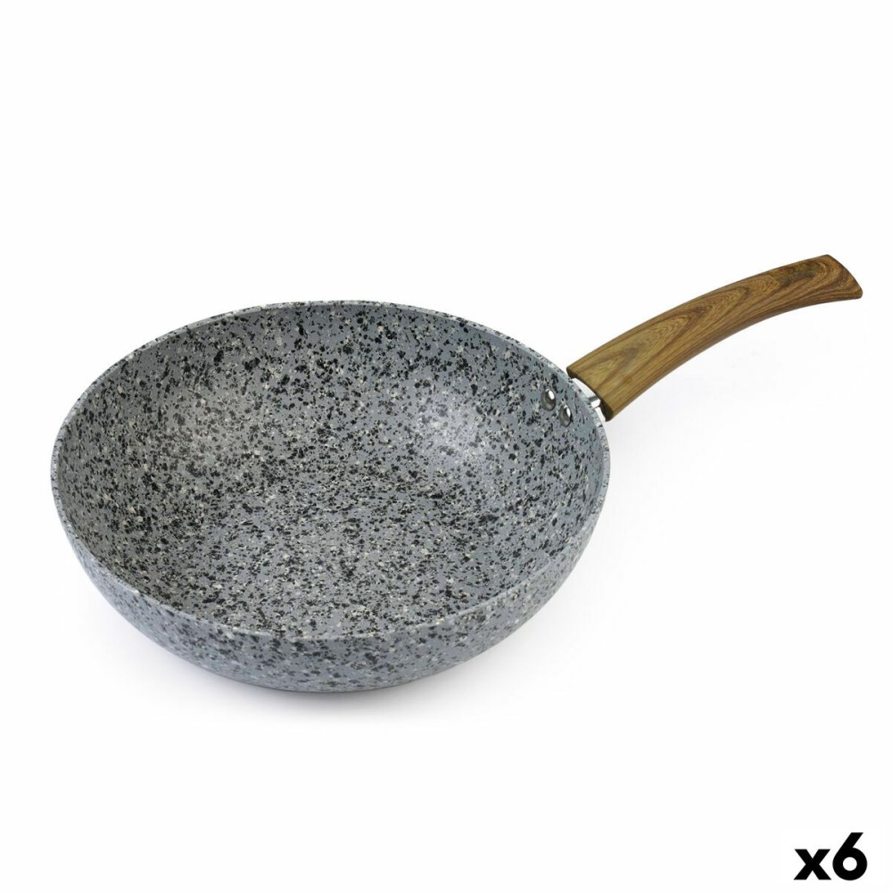 Wok Pan Quttin 28 cm (6 Units)