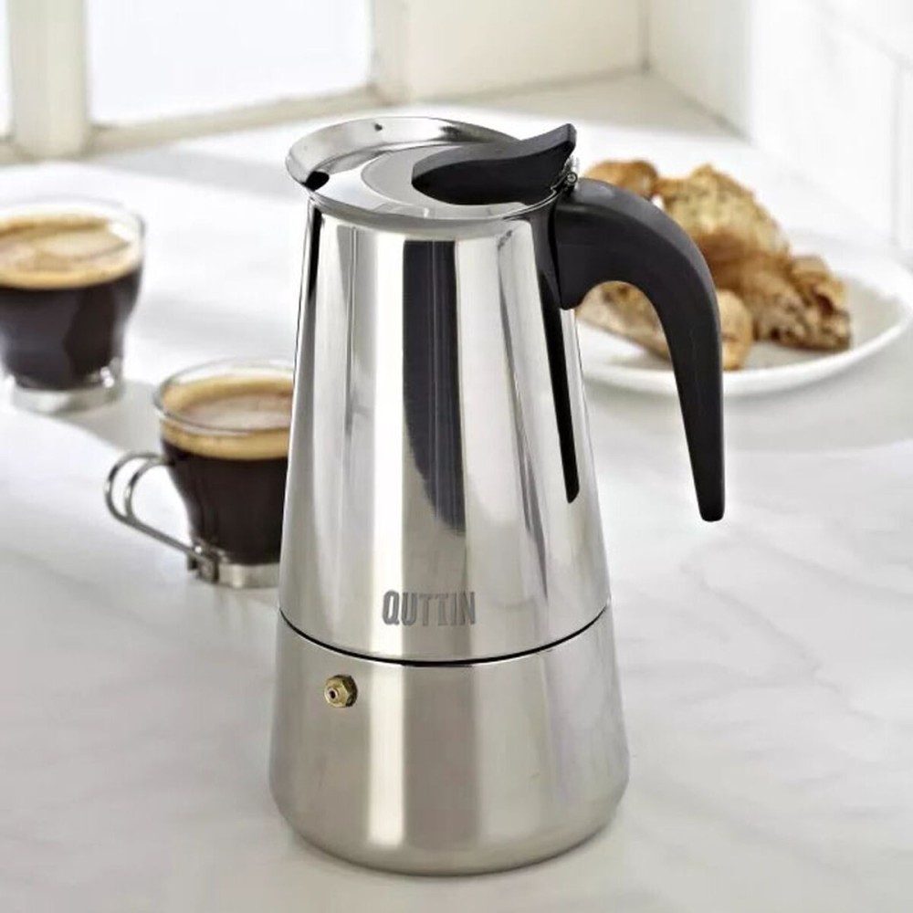 Italian Coffee Pot Quttin 4 Cups (6 Units)