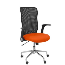 Chaise de Bureau P&C BALI305 Orange Foncé