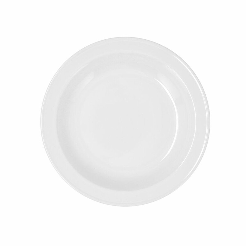 Assiette creuse Bidasoa Glacial Céramique Blanc (23 cm) (Pack 6x)