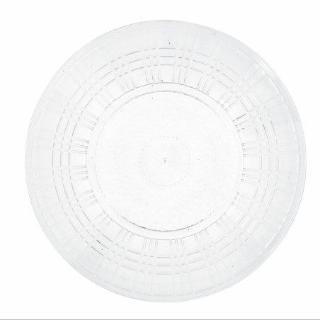 Assiette plate Quid Viba Transparent Plastique 26 cm Ø 26 cm (12 Unités) (Pack 12x)