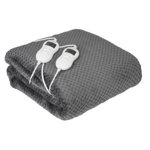 elektrische Abdeckung Adler CR 7417 150 X 160 CM Weiß Grau Polyester