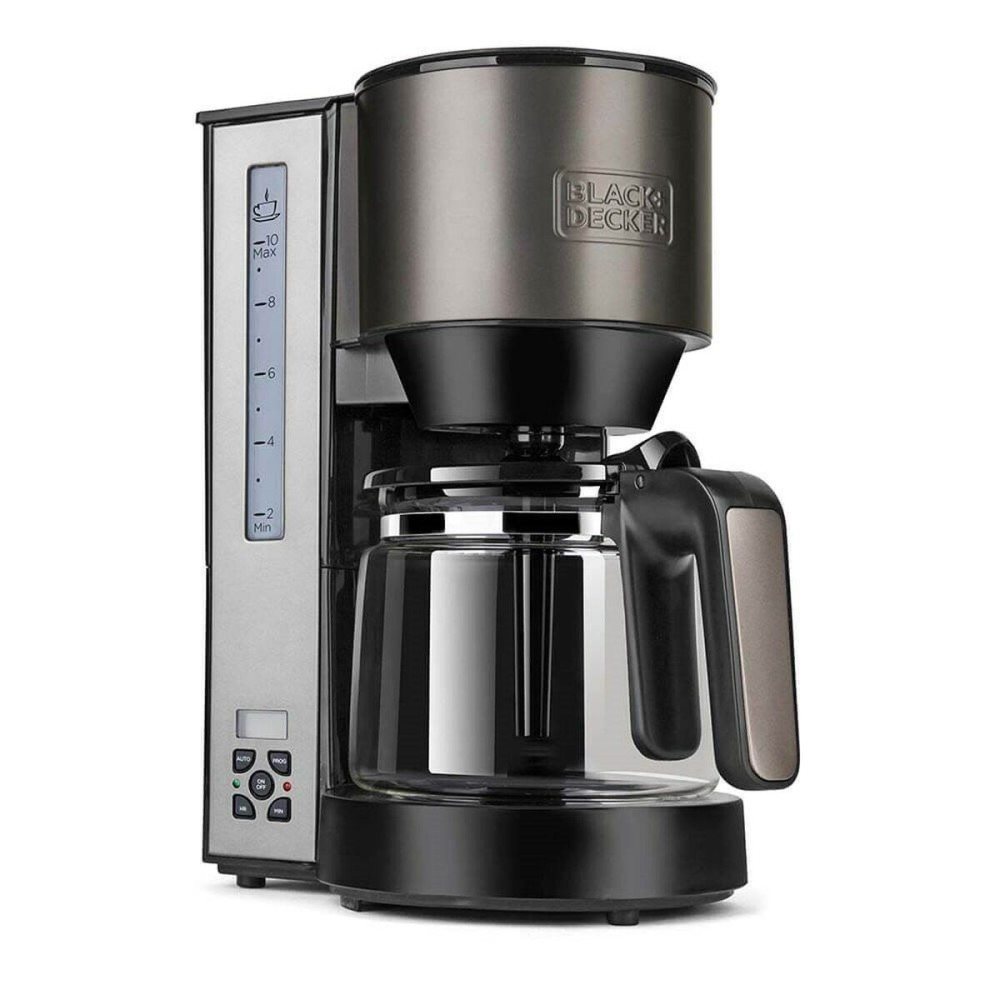 Superautomatische Kaffeemaschine Black & Decker ES9200020B Schwarz Silberfarben 1000 W