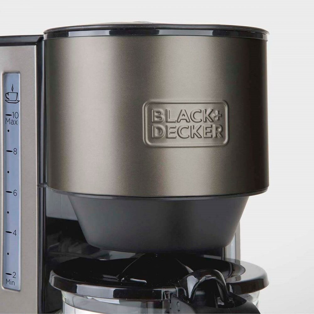 Superautomatische Kaffeemaschine Black & Decker ES9200020B Schwarz Silberfarben 1000 W