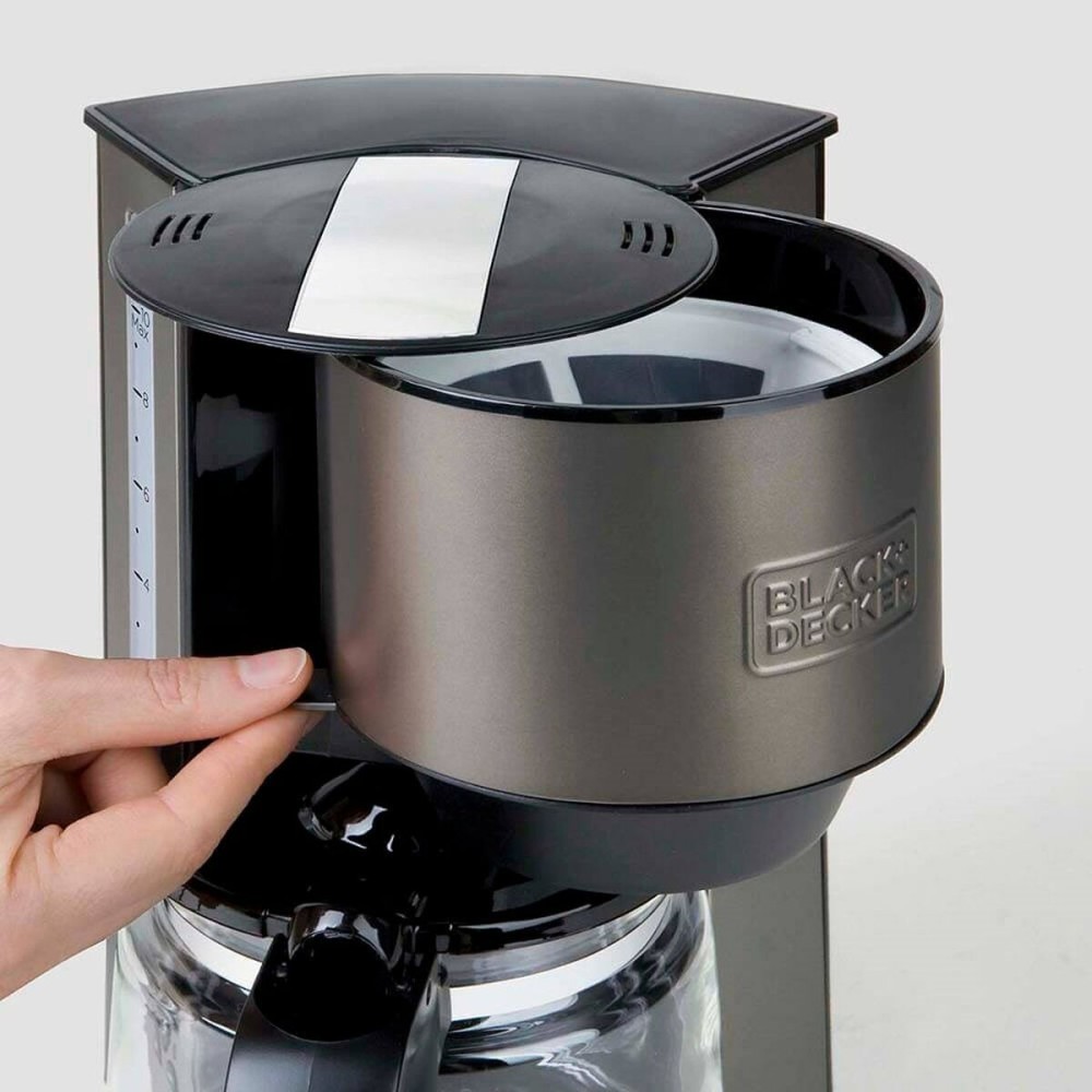 Superautomatische Kaffeemaschine Black & Decker ES9200020B Schwarz Silberfarben 1000 W