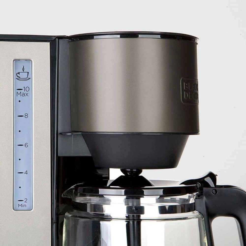 Superautomatische Kaffeemaschine Black & Decker ES9200020B Schwarz Silberfarben 1000 W