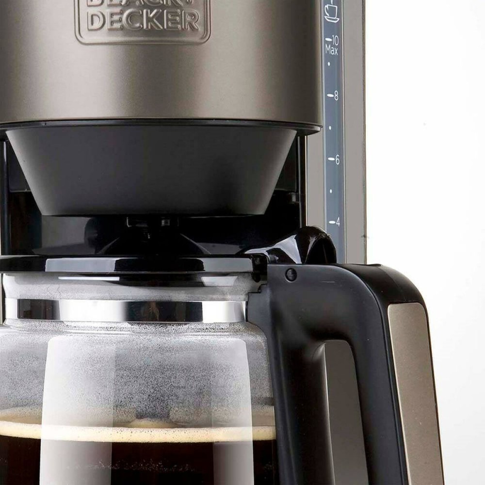 Superautomatische Kaffeemaschine Black & Decker ES9200020B Schwarz Silberfarben 1000 W