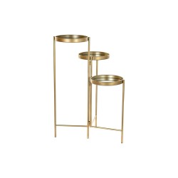 Regale DKD Home Decor Gold Metall Spiegel 49,5 x 49,5 x 80 cm