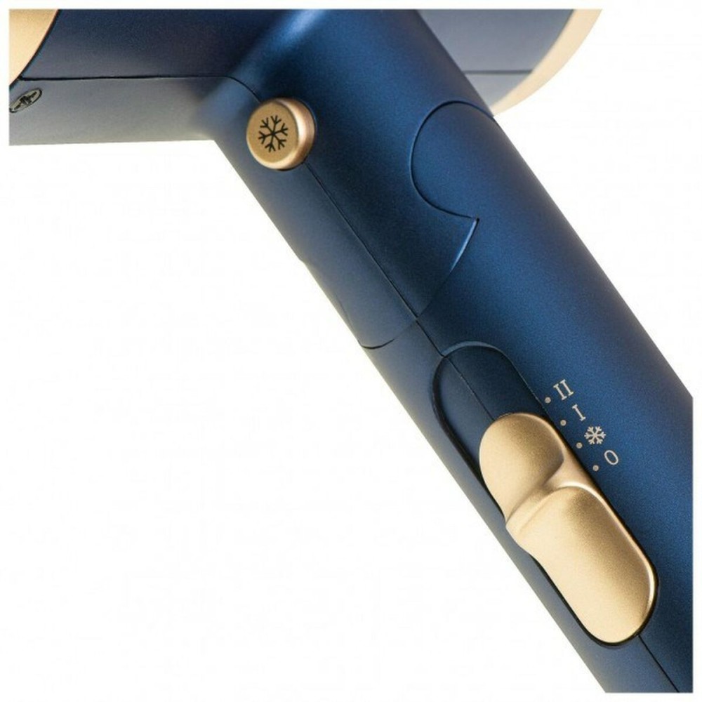 Föhn NO NAME CR 2268 Blau Schwarz Gold 1800 W