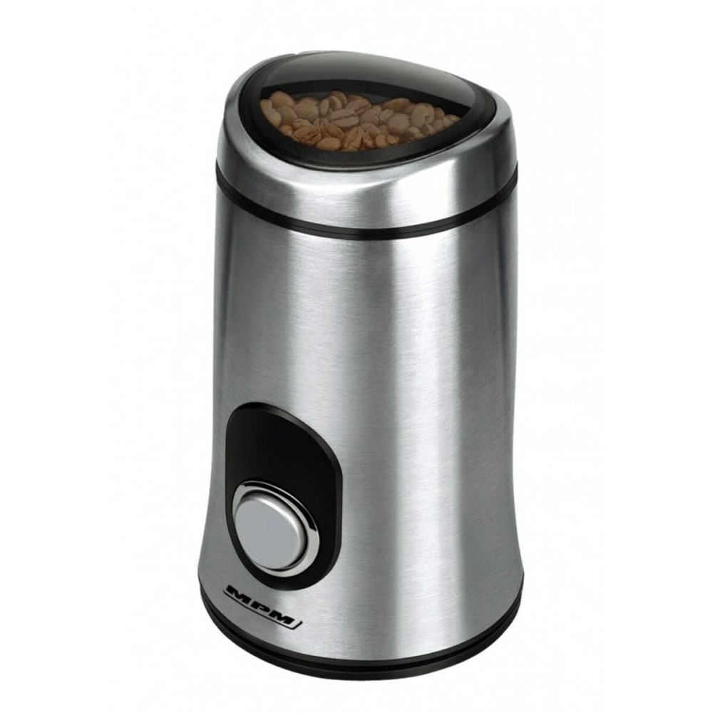 Kaffeemühle Mpm MMK-02M Schwarz Durchsichtig Silberfarben Aluminium 150 W