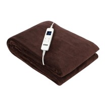 Couverture Chauffante N'oveen EB655 180 x 130 cm Marron Bronze