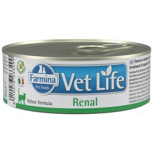 Cat food Farmina Vet Life Diet Renal Chicken Potatoes 85 g