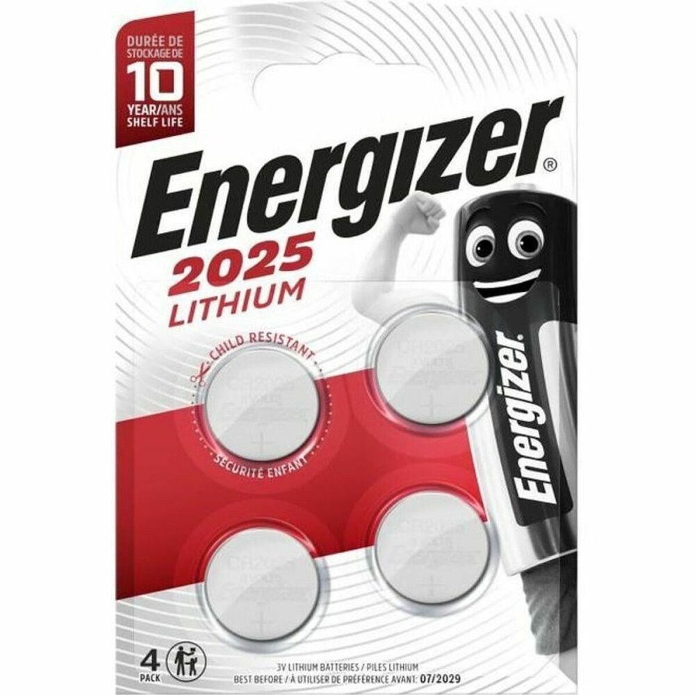Batterien Energizer CR2025 3 V CR2025 (4 Stück)