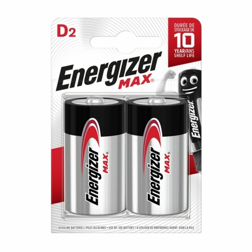 Batterien Energizer MAX – D 1,5 V (2 Stück)