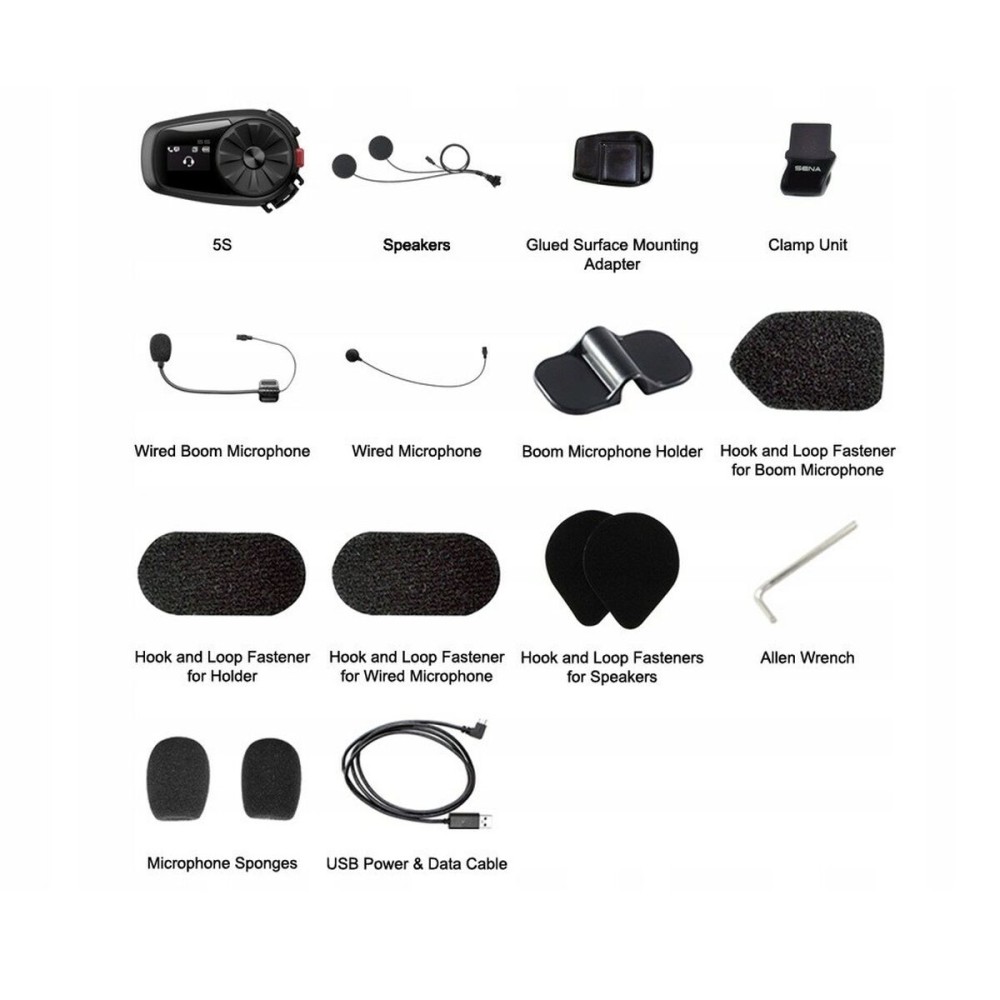 Bluetooth Headset Sena 5S-10D 2 Stücke