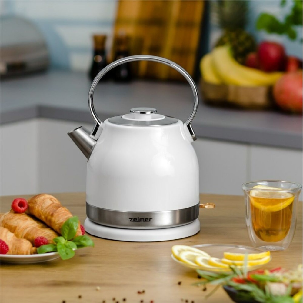 Kettle Zelmer ZCK7940 White Grey Stainless steel 2200 W 1,5 L