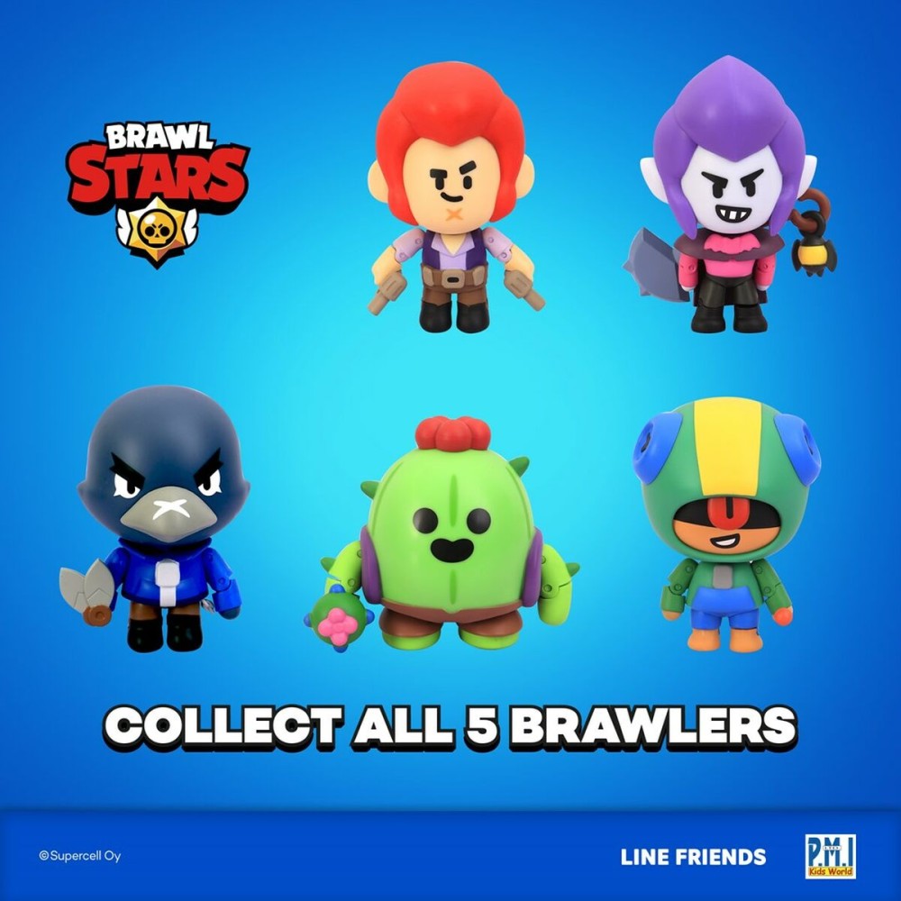 Set of Figures Brawl Stars BRW6015A 2 Pieces