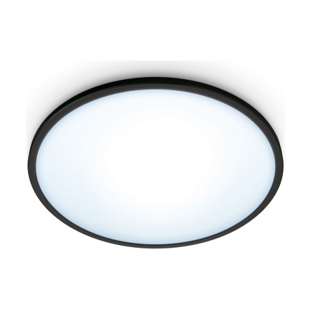 Ceiling Light Philips Wiz 14 W ø 24,2 x 2,3 cm White Black Multicolour Metal Aluminium (2700 K) (6500 K)