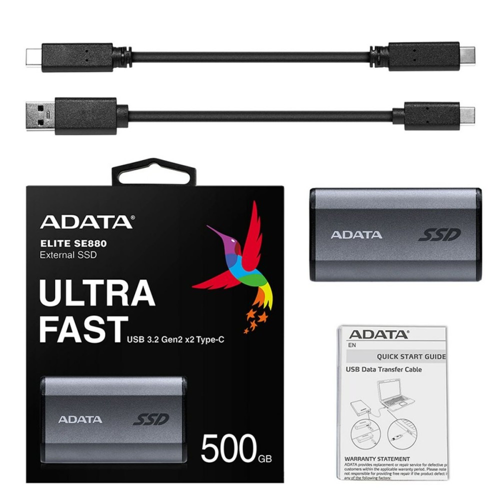 Externe Festplatte Adata SE880 500 GB SSD 2,5"