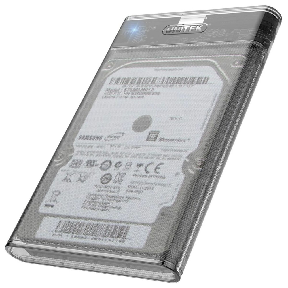 Boîtier Externe Unitek S1103A Gris Transparent 2,5"
