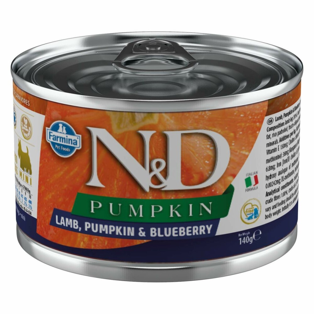 Nassfutter Farmina Blaubeere Lamm Kürbis 140 g