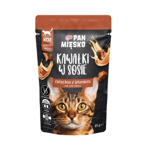 Cat food PAN MIĘSKO 85 g