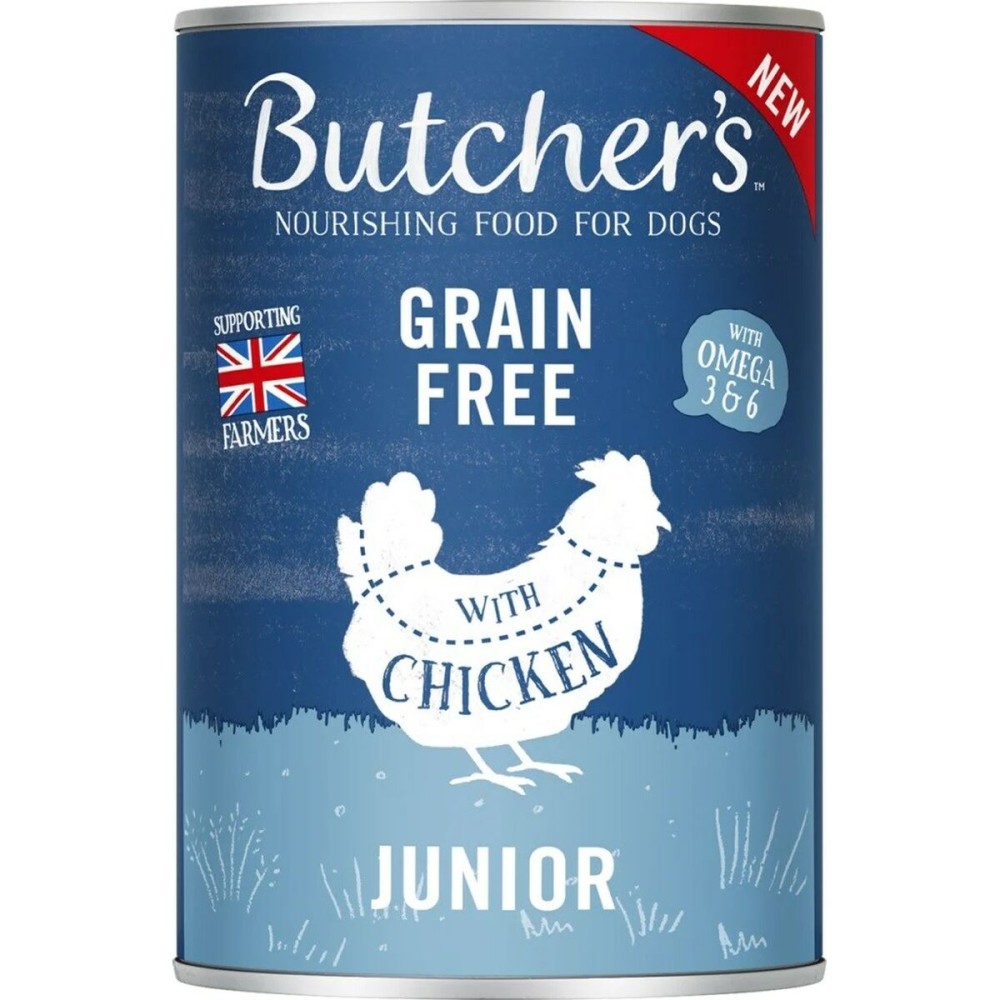 Wet food Butcher's Original Junior Mega pack mix Chicken 6 x 400 g