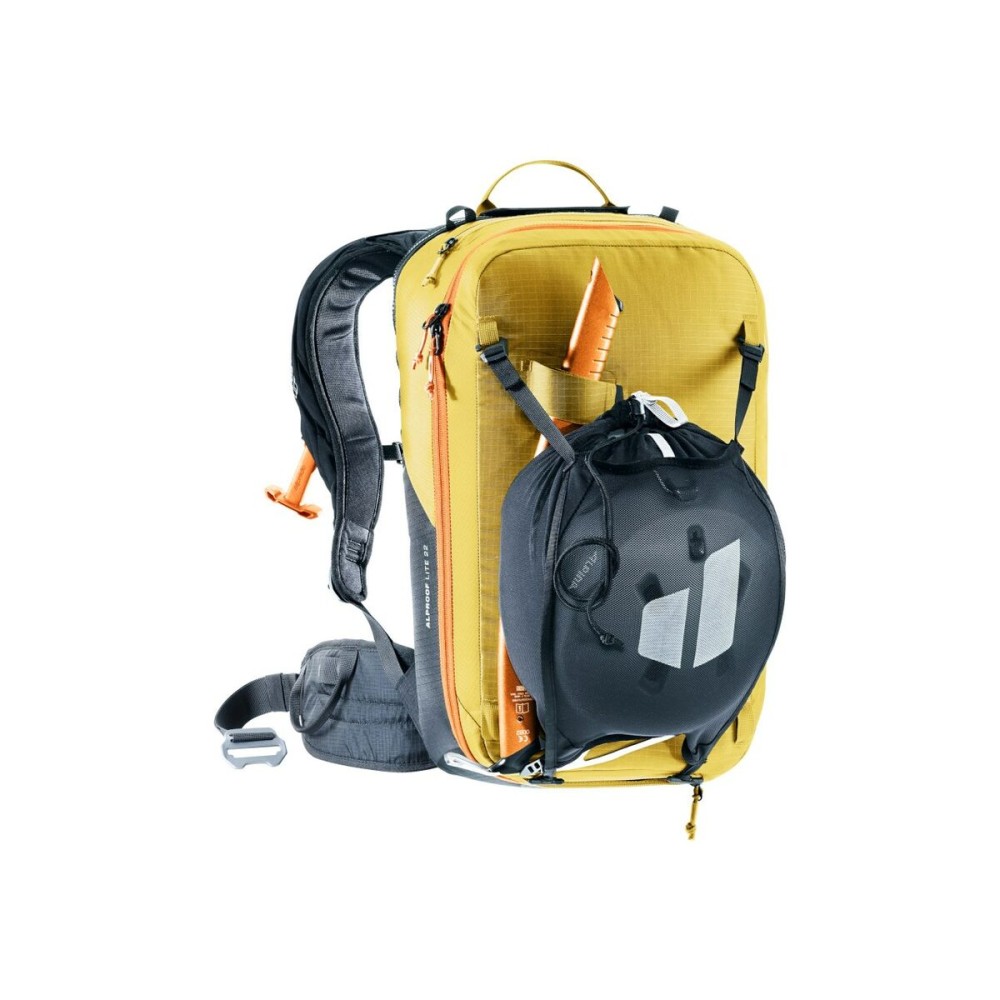 Sac à dos de montagne Deuter Alproof Lite 22 Jaune Gris Orange 22 L