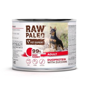 Wet food VETEXPERT RAW PALEO Beef 200 g