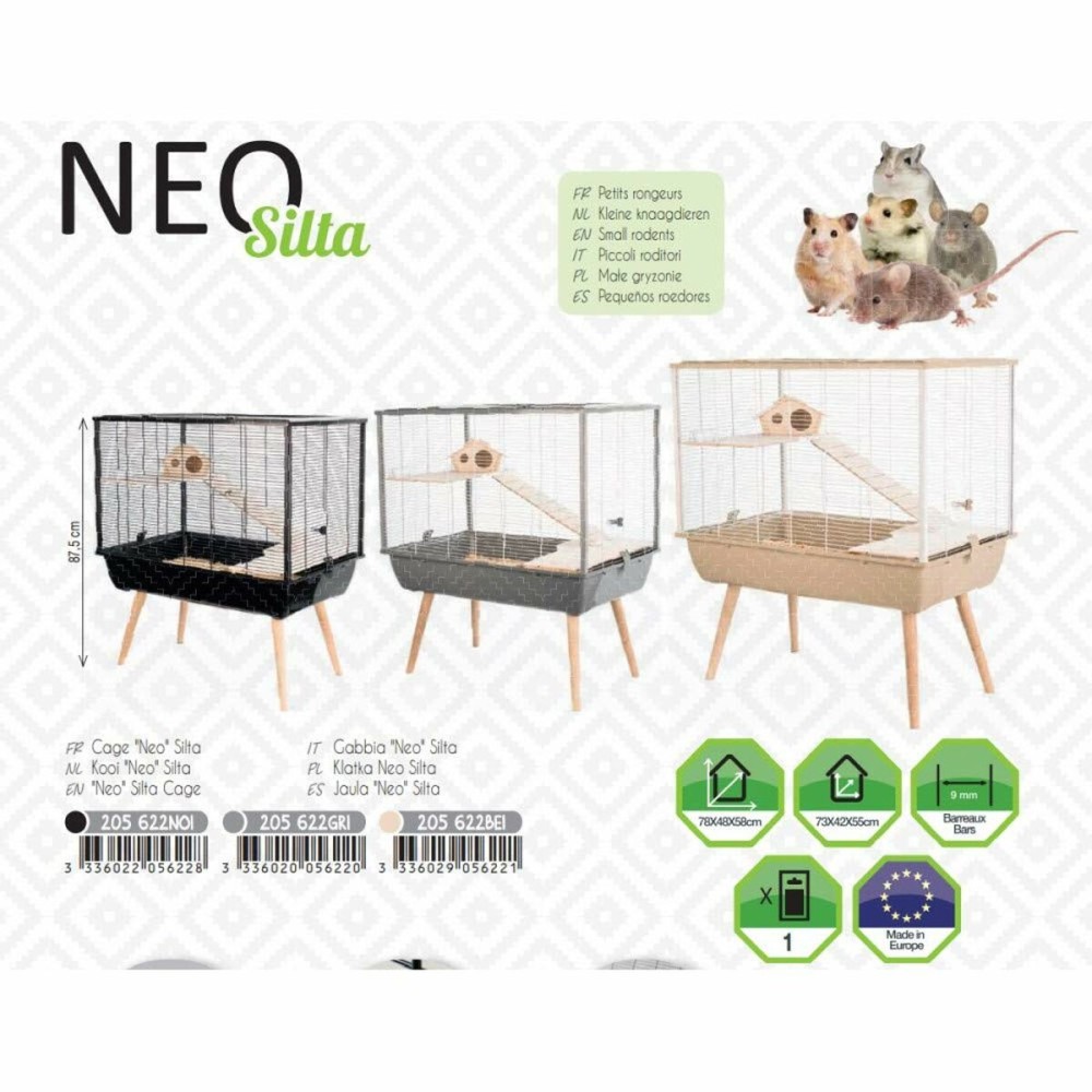 Cage Zolux 78 cm Wood Metal/Plastic (1 Piece)