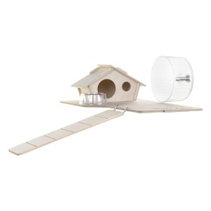 Cage Zolux Wood Metal Plastic 48 x 48 x 36 cm (1 Piece)