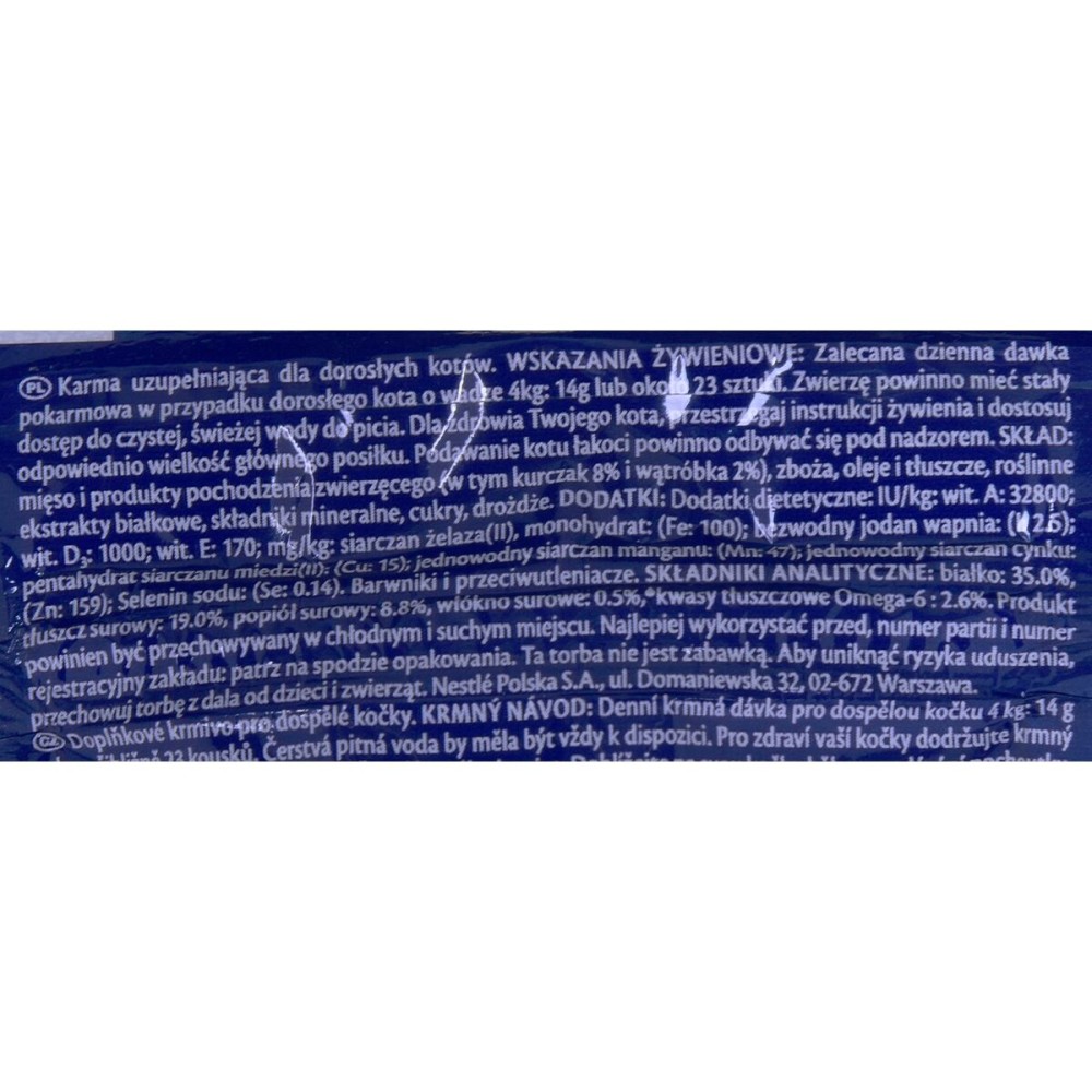 Katzenfutter Purina Play Tubes Huhn 50 g