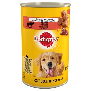 Wet food Pedigree Veal 400 g