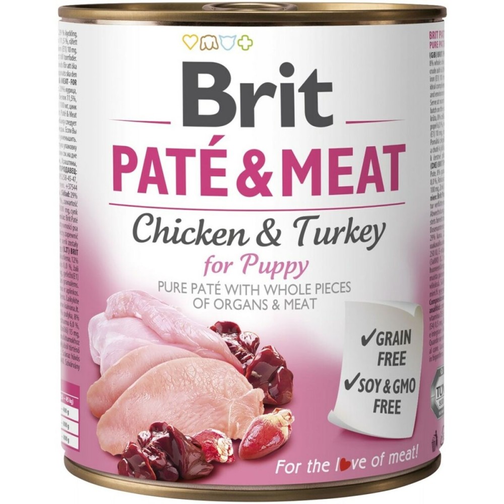 Wet food Brit Chicken Turkey 800 g