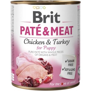 Wet food Brit Chicken Turkey 800 g