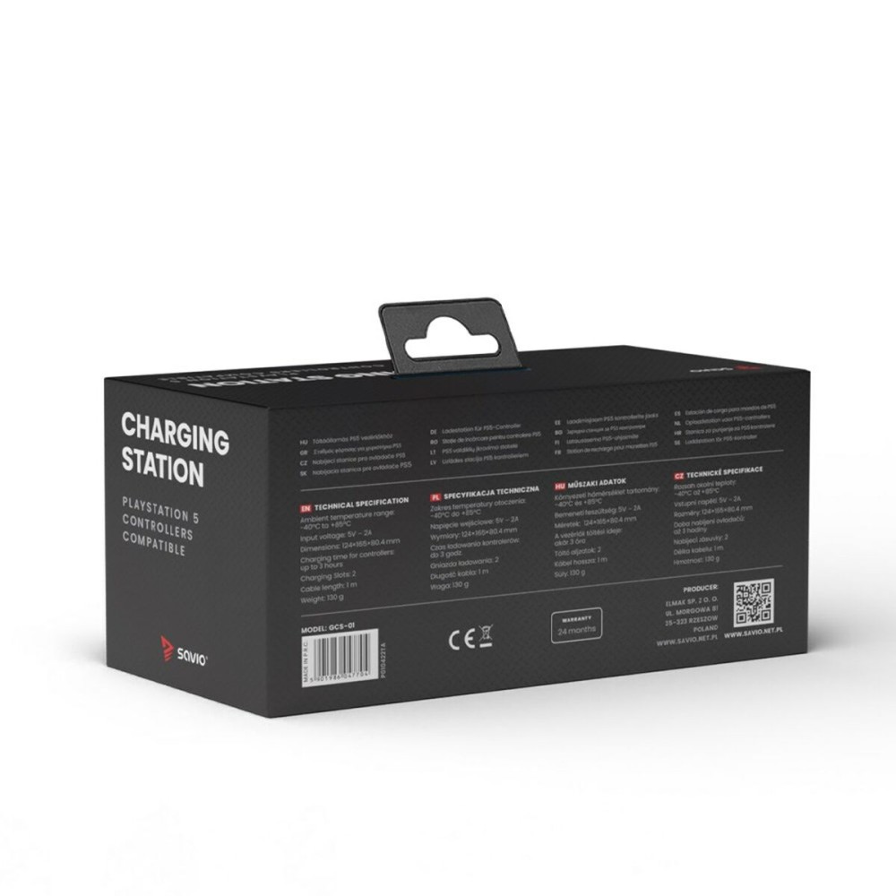 Chargeur USB Savio GCS-01 PlayStation 5