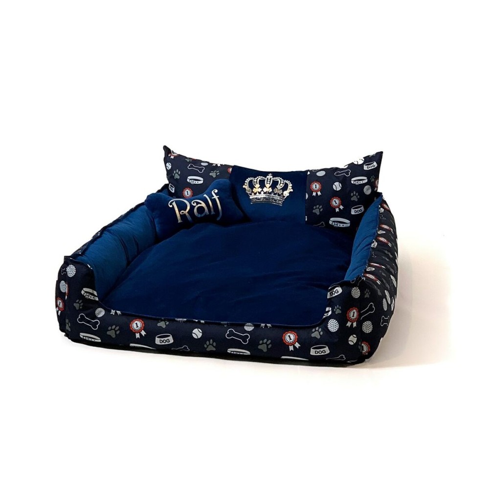 Haustierbettchen GO GIFT XXL Granatrot 110 x 12 x 90 cm