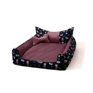 Haustierbettchen GO GIFT XXL Rosa 110 x 12 x 90 cm