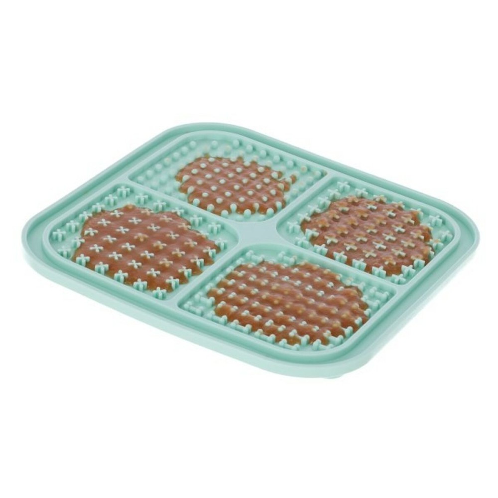 Cat Feeder Kerbl Turquoise Plastic 20 x 20 cm